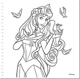 Imprimir 40 Desenhos Princesas da Disney para Colorir pdf.