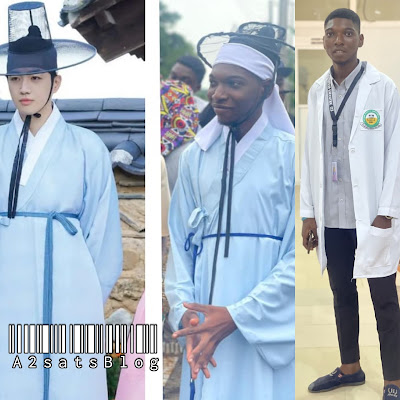 UNIOSUN Jang UK! Meet the viral Final year student who broke the internet with his stunning self-made KOREAN outfit - A2satsBlog