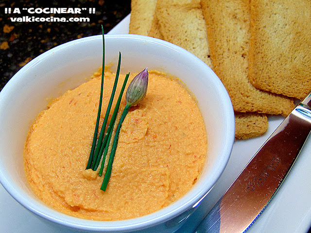 Paté de cangrejo ( surimi ) y merluza con queso crema