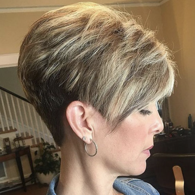 short hairstyles for over 40