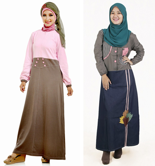 model baju santai muslimah