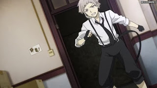 文スト 1期4話 中島敦 Atsushi 文豪ストレイドッグス アニメ Bungo Stray Dogs Episode 4