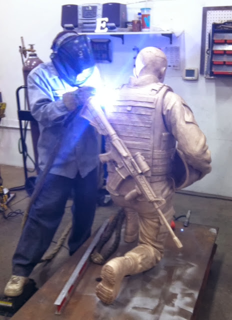 Remembering the Fallen welding