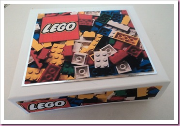 Box of lego sweets