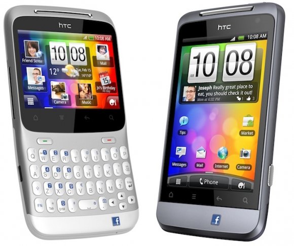 HTC ChaCha and HTC Salsa Mobile Gadgets