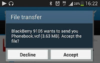 Menerima Transfer File di Android