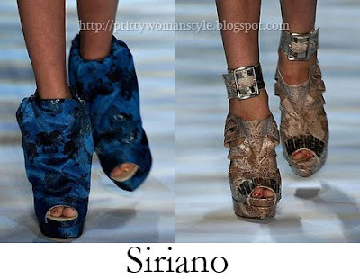 Екстравагантни обувки Siriano