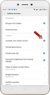 Menampilkan Info Tanggal dan waktu di Kamera Hp Xiaomi Cara Menampilkan Info Tanggal di Kamera Hp Xiaomi