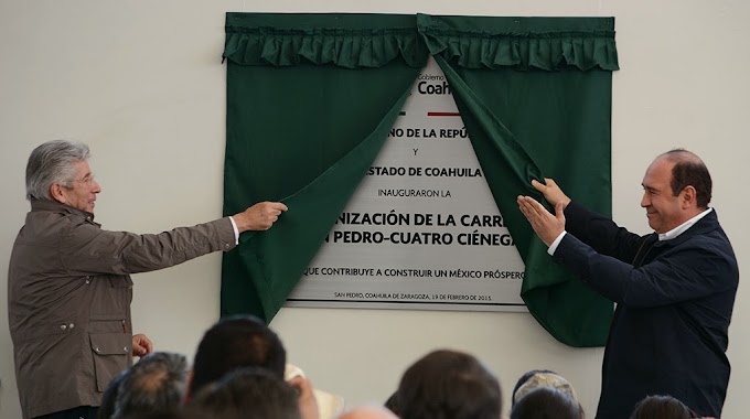 CUMPLE SCT CON LA ENTREGA DE TRES COMPROMISOS PRESIDENCIALES EN COAHUILA