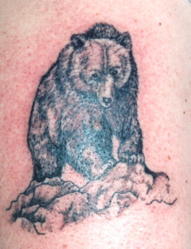 bear tattoo