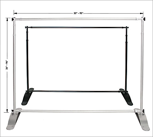 Banner Stand Adjustable4