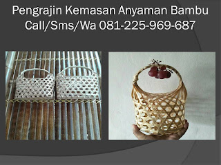 tas bambu, kerajinan anyaman bambu