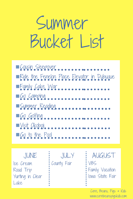 2023 Family Summer Bucket List + FREE Printable