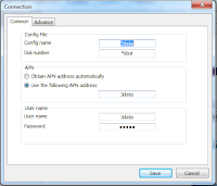 Contoh Setting APN