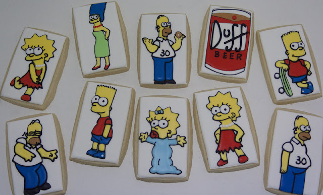 Simpsons cookies