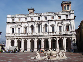 The Biblioteca Angelo Mai in Bergamo has a collection of Quarenghi's designs