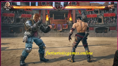Tekken 8: Paul and Law Fighting Start