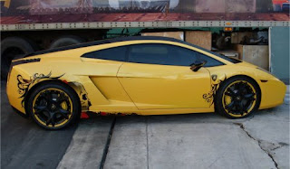 Dream Lamborghini Paint Tribal