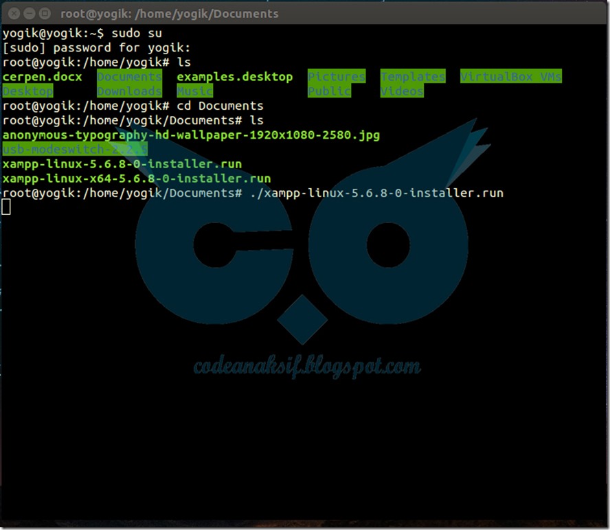 Cara Mudah Install XAMPP di Ubuntu Linux Cara Mudah Install XAMPP di Ubuntu Linux