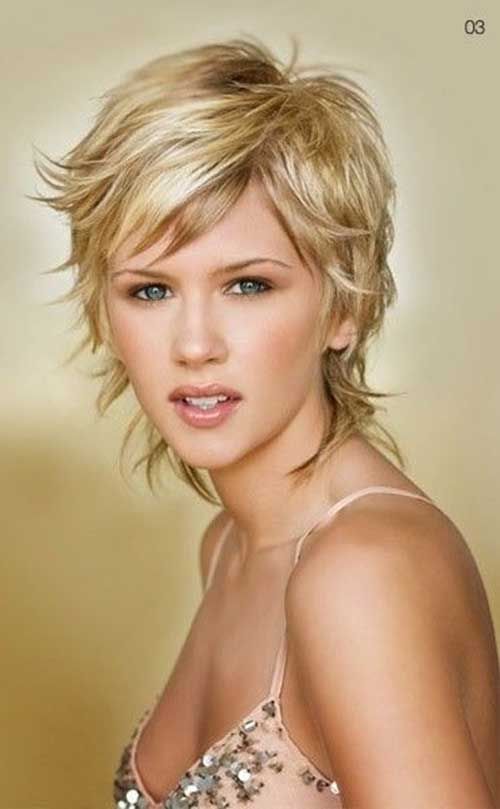 Blonde Shaggy Hairstyles