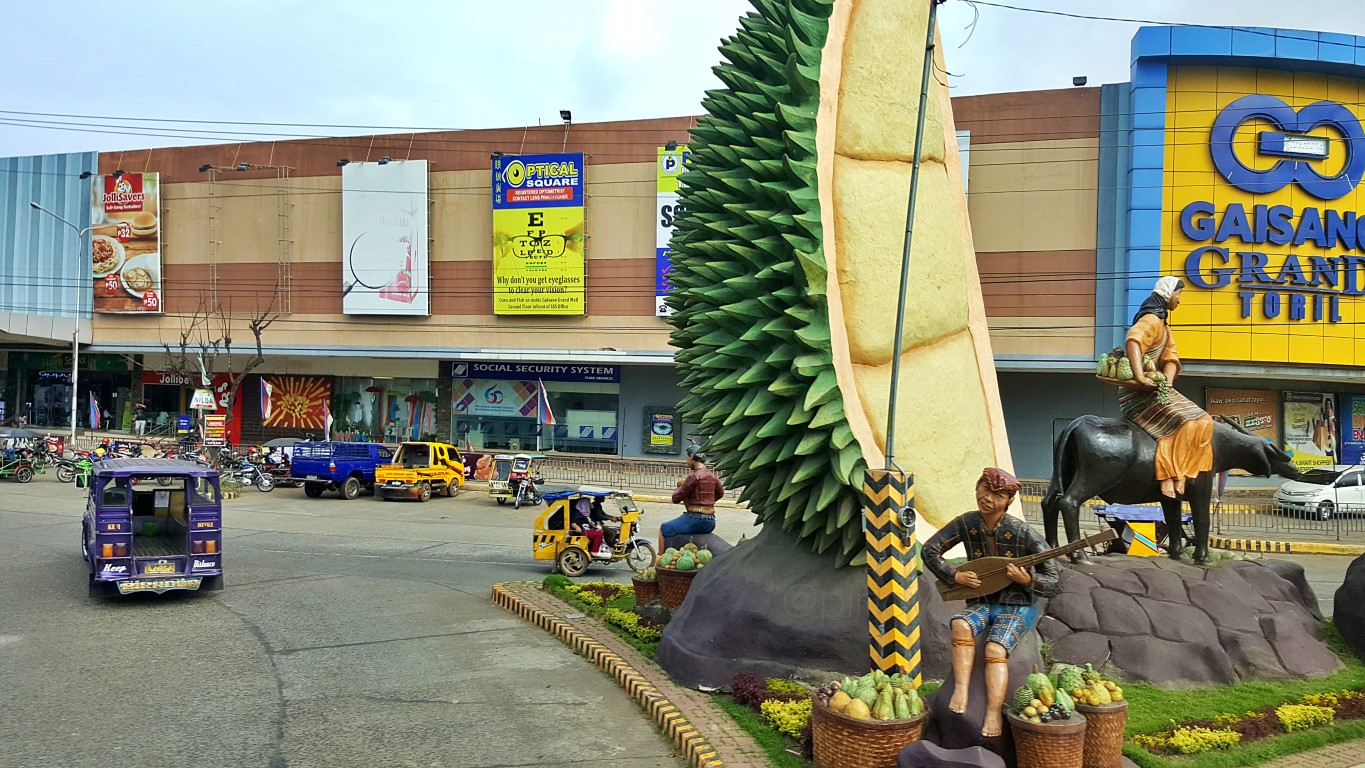 Carabao MOnument, Durian Monument, Gaisano Grand Mall, Toril, Davao City