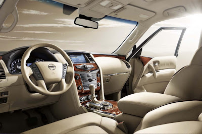 2013 nissan armada interior