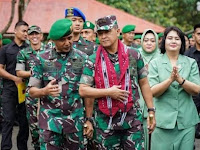 Pangdam XVI/Ptm, Mayjen TNI Ruruh Setya Wibawa kunjungi Rindam XVI/Ptm