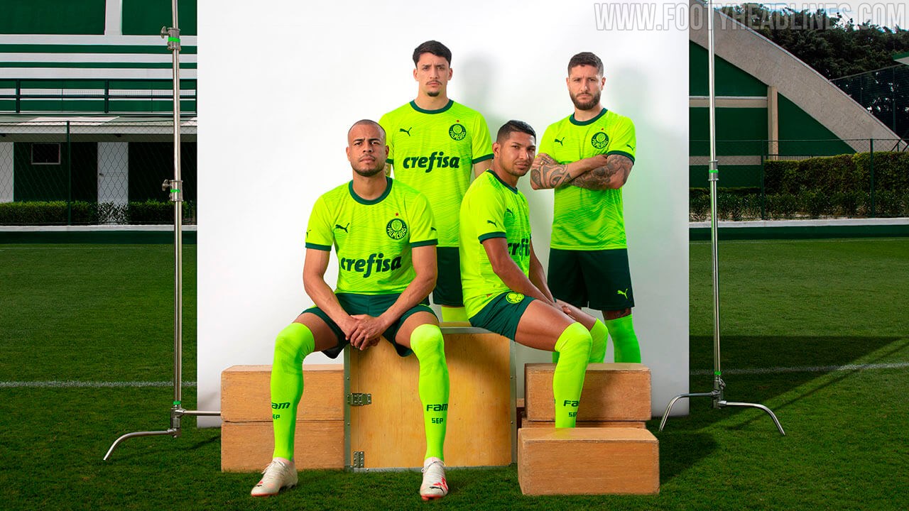 Lime Green: Palmeiras 23-24 Third Kit Released - Footy Headlines
