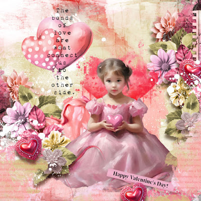 Layout created by Layouts by Angelique with Bond of Love  by Kakleidesigns