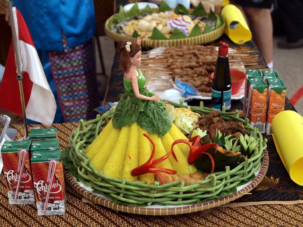 Widyasc Kitchen Exploration Tumpeng Barbie  Tumpeng  