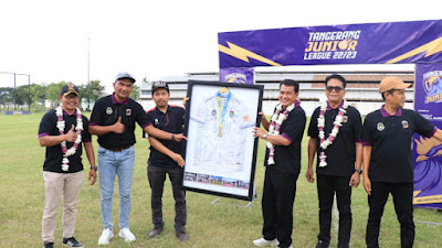 Sekda Kabupaten Tangerang Buka Kompetisi Tangerang Junior League di Sepatan 