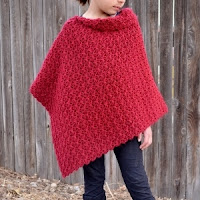 Girl's Poncho by Over The Apple Tree