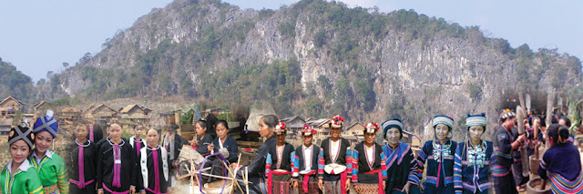  The language used is Lao and other tribal languages. The purpose to visiting Narmor District is to perceive and experience different hill tribes, livelihood, as well as their own unique cultural practice. You can also visit the well-known underground water, which is come out from a small cave, the best place for local people for having picnic, relax, swimming and others. The slogan for the district is Try bitter bamboo shoot - Good to see the underground water – covered by 12 ethnic groups.