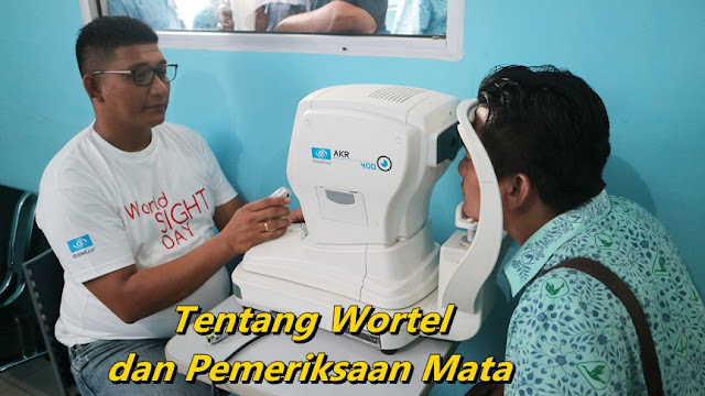 tentang wortel dan pemeriksaan mata