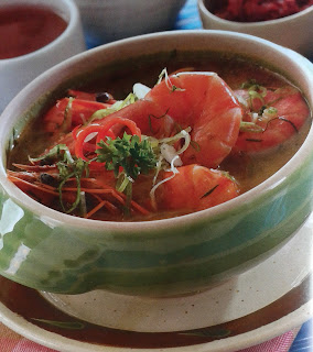 Gambar Resep Sup Udang Kuah Kaldu