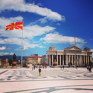 Plaza de Macedonia. Foto de Toni Tena C.