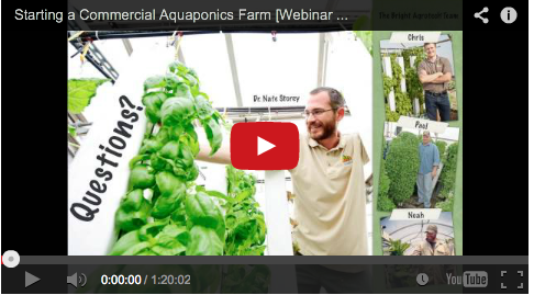 Here's the Commercial Aquaponics Webinar : http://bit.ly/1dsSXr3