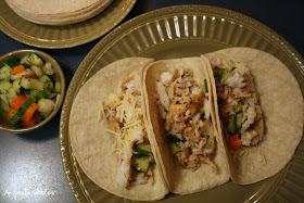 Grilled fish tacos with quick pickled salsa from www.anyonita-nibbles.com