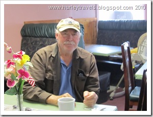 Camper Jack, friendly resident of Nenana, who shared experiences with us during breakfast.