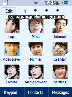 Kang Min Hyuk Corby 2 Theme Menu