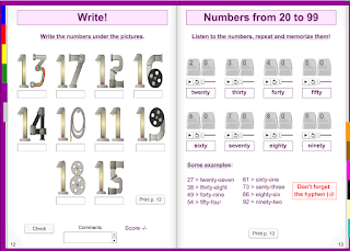 NUMBERS. LIBRO INTERACTIVO