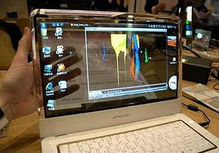 Laptop Layar Transparan dari Samsung