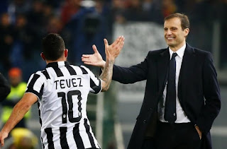 Tevez-Allegri, semifinale Champions League