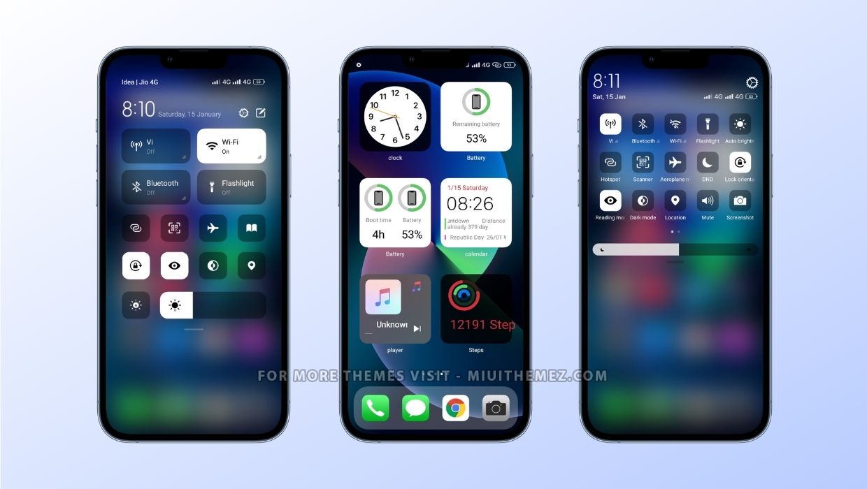 iOS 15 Lite MIUI Theme