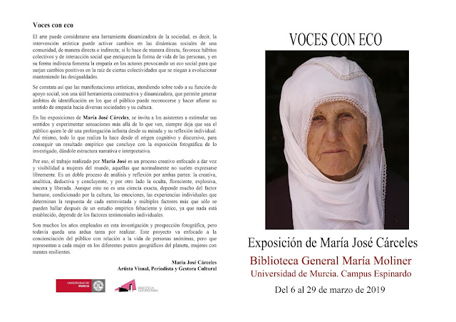 Exposición: "voces con eco"