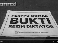 Tonton Sebelum Dihapus ! Aksi Tolak Perppu Ormas