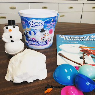 Floof is a fun way to play with snow in the classroom or speech therapy room.