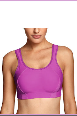 purple sports bras