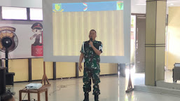 Kasi Idik Pomdam XII Tanjung Pura Silahturahmi ke Dit Samapta Polda Kalbar Perkuat Solidaritas TNI- Polri