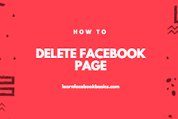 How to remove your Facebook page